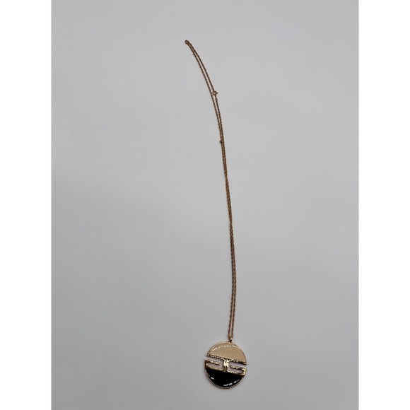 The 80's are calling: Earrings Set Gold Tone Black and Beige Color Block Design - Picture 6 of 7